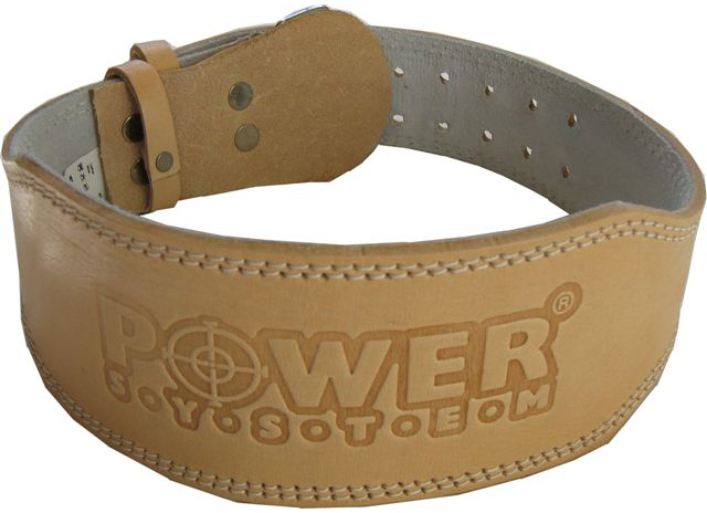 

Пояс тяжелоатлетический Power System PS-3000 Natural, Бежевый