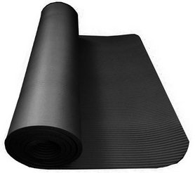Коврик для йоги (йога-мат) Power System Fitness-Yoga Mat Plus Black - Фото №2