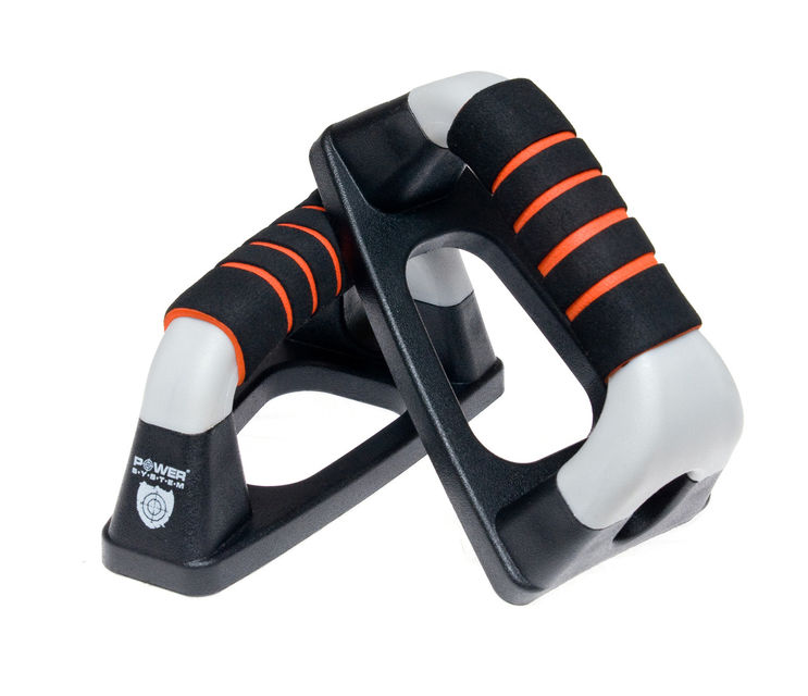 

Упоры для отжиманий Power System Push Up Bars Padded, Черный