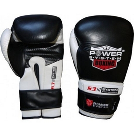 Перчатки боксерские Power System Boxing Gloves Target Black - Фото №2