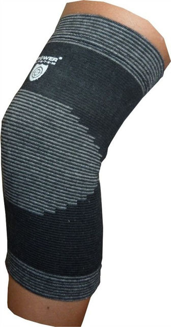 

Суппорт колена Power System Elastic Knee Support Black, Черный