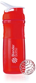 Шейкер BlenderBottle SportMixer 590 мл с шариком Red