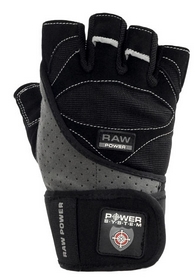 Перчатки атлетические Power System Raw Power Black-Grey