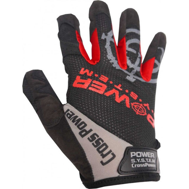 

Перчатки спортивные Power System Cross Power Black-Red - 2XL, Красный