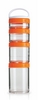Контейнер для спортивного харчування BlenderBottle GoStak Starter 4 Pak Original 350 мл помаранчевий