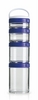 Контейнер для спортивного харчування BlenderBottle GoStak Starter 4 Pak Original 350 мл фіолетовий