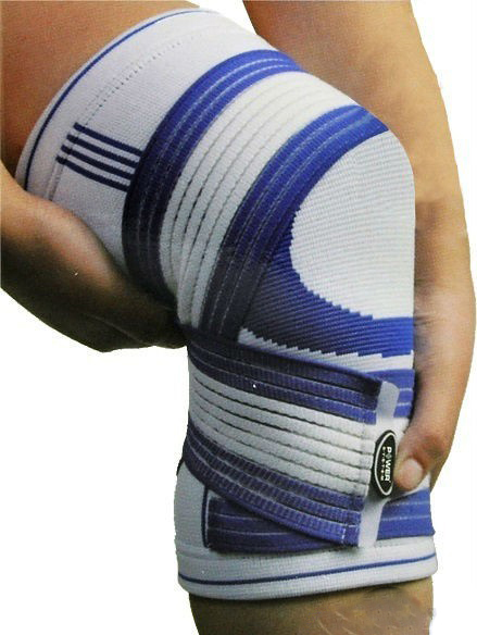 

Суппорт колена Power System Knee Support Pro White/Blue, Бело-синий