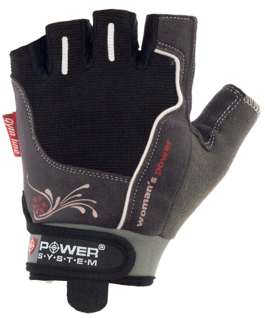 

Перчатки спортивные Power System Woman's Power PS-2570 Black, Черный