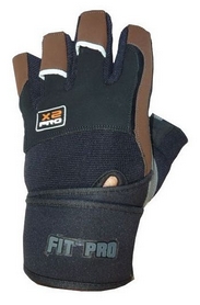 Перчатки спортивные Power System X2 Pro Black/Brown