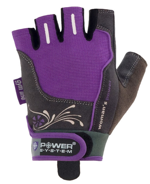 

Перчатки спортивные Power System Woman's Power PS-2570 Purple, Фиолетовый