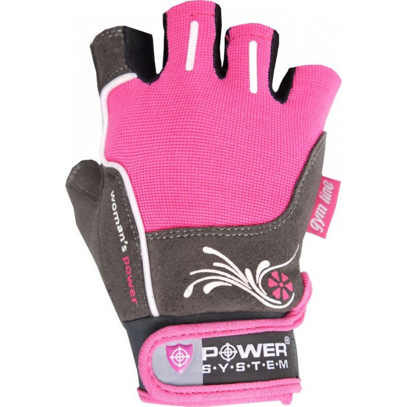 

Перчатки спортивные Power System Woman' Power PS-2570 Pink, Розовый