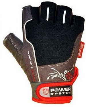 Перчатки спортивные Power System Woman's Power PS-2570 Black-Red