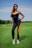Комбинезон женский Designed For Fitness Sexy Black with Orange