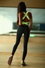 Комбинезон женский Designed For Fitness Black N Green - Фото №2