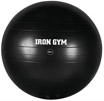 

Мяч для фитнеса (фитбол) Iron Gym 55 см, Черный