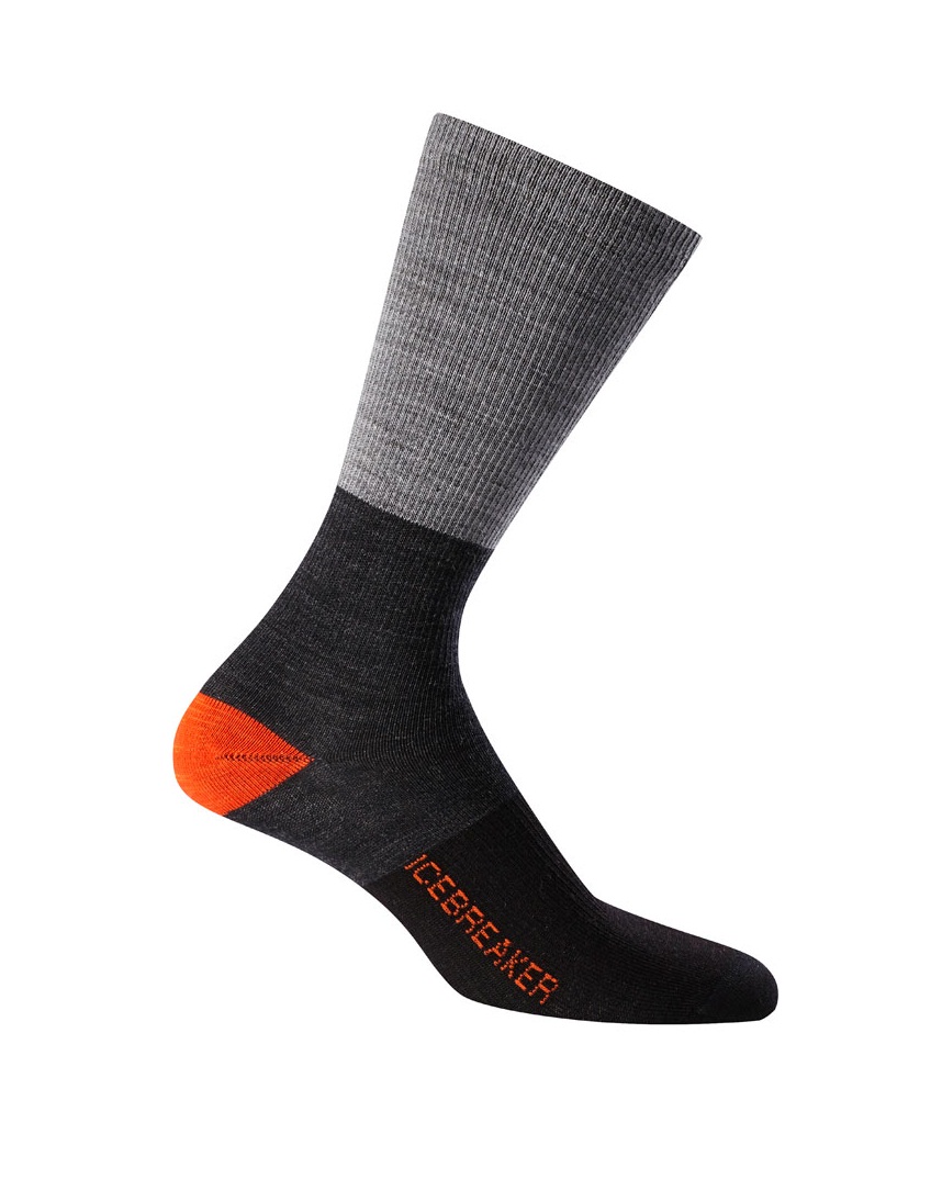 

Термоноски мужские Icebreaker Life UltraLight Crew black, Черный