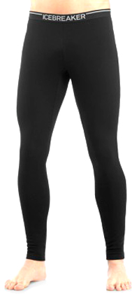 

Термобрюки мужские Icebreaker BF 260 Apex Leggings черные, Черный