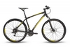 Велосипед гибридный Pride Cross 3.0 2016 - 28", рама - 17", черно-жёлтый матовый (SKD-98-65)
