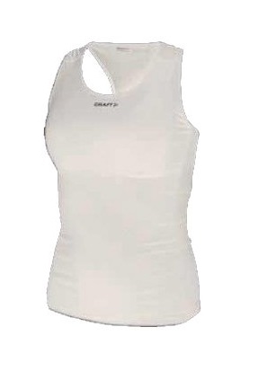

Термомайка женская Craft PC Wn Singlet Mesh белая, Белый