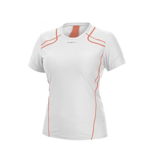 

Футболка женская Craft Pr Tee Wmn белая, Белый