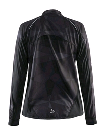 Куртка женская Craft Devotion Jacket W черная с белым - Фото №2