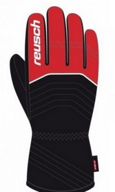 Перчатки горнолыжные мужские Reusch Bero R-TEXXT fire red/black
