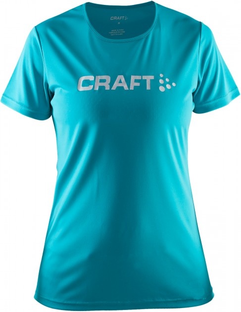 

Термофутболка женская Craft Prime Logo Tee Wmn голубая, Голубой