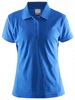 Футболка женская Craft Polo Shirt Sweden Blue