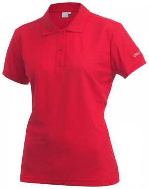 Футболка женская Craft Polo Shirt Bright Red
