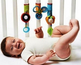 Набір іграшок для коляски або ліжечка &quot;Весела гра&quot; Tiny Love - Фото №4