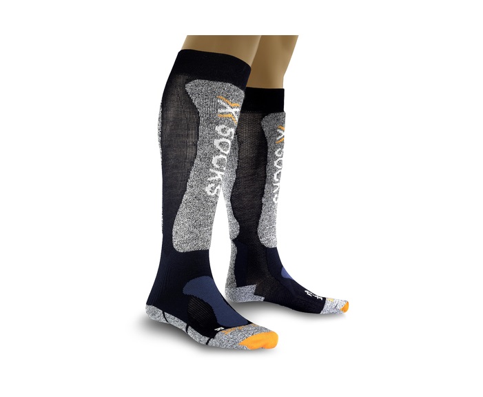 

Термоноски унисекс X-Socks Skiing Light anthracite - 35/38, Серый