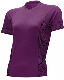 Термофутболка жіноча Reusch Kula T-Shirt Short Sleeves 160g purple