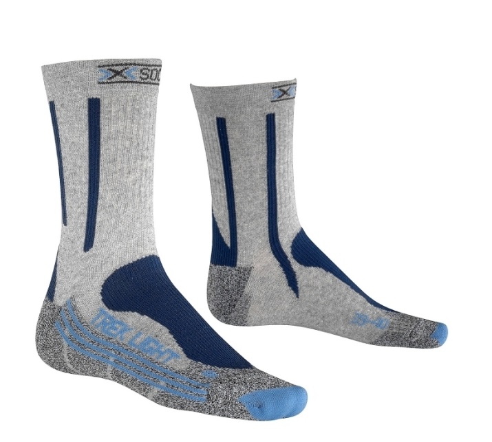 

Носки для треккинга женские X-Socks Trekking Light Lady серые - 35/36, Серый