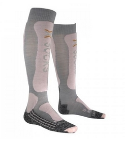 Носки женские X-Socks Skiing Lady Comfort Supersoft серые