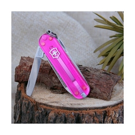 Нож швейцарский Victorinox Classic розовый - Фото №3
