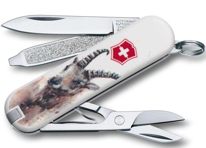 

Нож швейцарский Victorinox Classic Capricorn, Белый