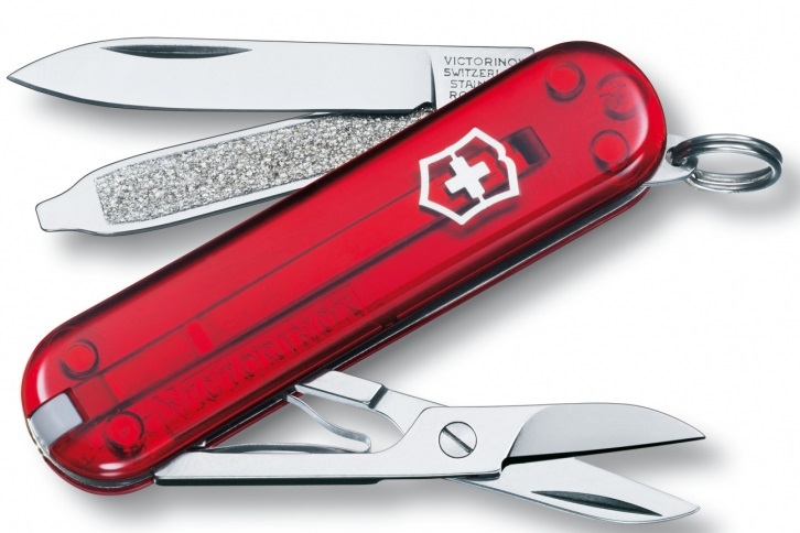 

Нож швейцарский Victorinox Classic SD RedT, Красный