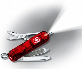 Нож швейцарский Victorinox Signature Lite красный - Фото №3