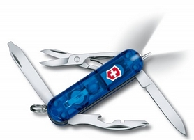 Нож швейцарский Victorinox Midnite Manager синий