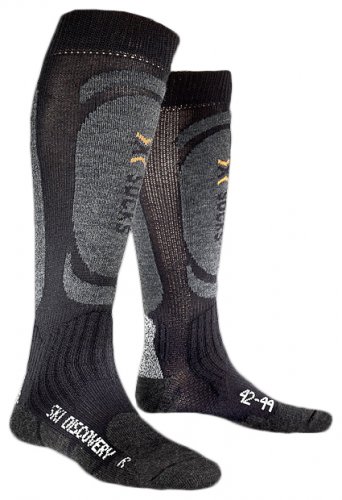 

Термоноски унисекс X-Socks Skiing Discovery Black-Anthracite - 45/47, Черный