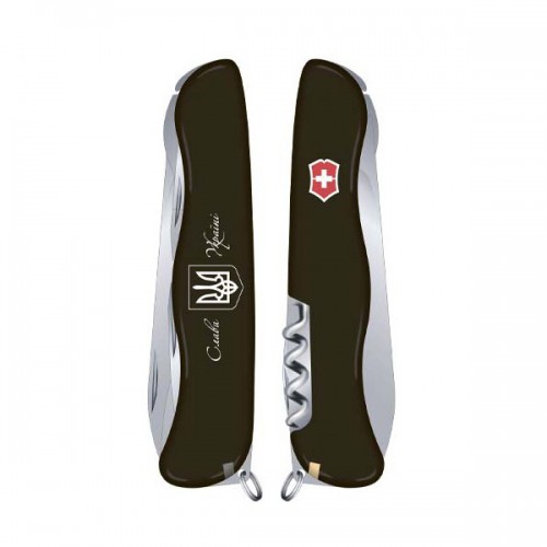 

Нож швейцарский Victorinox Nomad Ukraine 0.8353.3R8, Белый