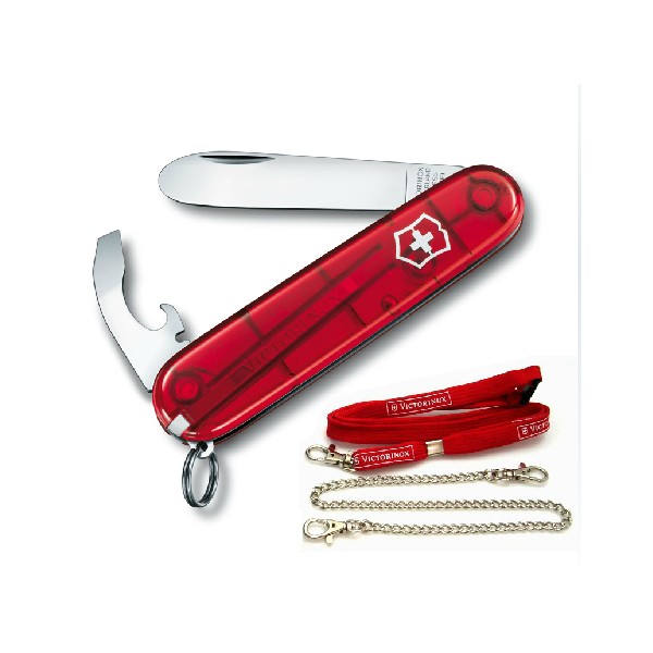 

Нож швейцарский детский Victorinox My First 84 мм красный