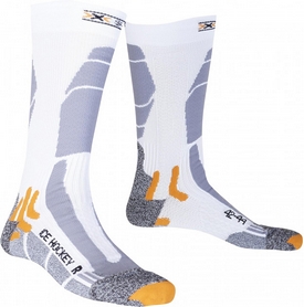 Термоноски унисекс X-Socks Ice Hockey Short White/Grey