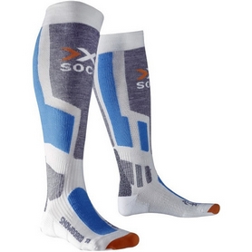 Термоноски унисекс X-Socks Snowboard Antracite/Azure