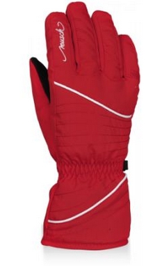 Перчатки горнолыжные женские Reusch Wanda R-TEXXT fire red/white