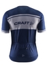 Велофутболка мужская Craft Classic Logo Jersey синяя - Фото №2
