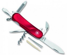 Нож швейцарский Wenger Evolution красный