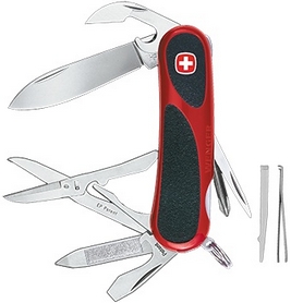 Нож швейцарский Wenger Evogrip 16 красно-черный