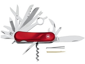 Нож швейцарский Wenger Evolution 28 красный - Фото №2