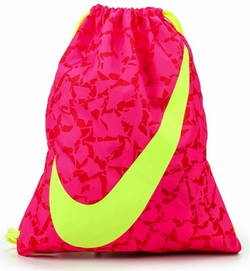 Рюкзак спортивный Nike Ya Graphic Gymsack розовый